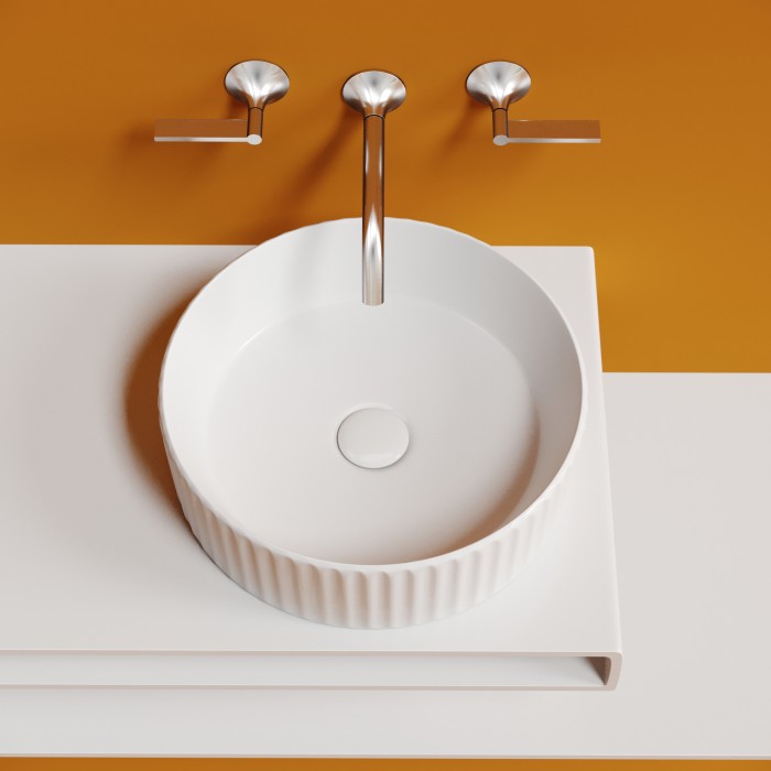 Ceramicanova раковина накладная element, cn6057 цвет: белый