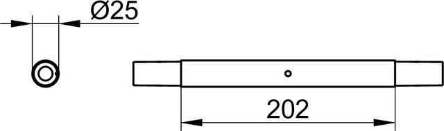 Keuco соединительная штанга, plan, нержавеющая сталь арт. 14932 070000