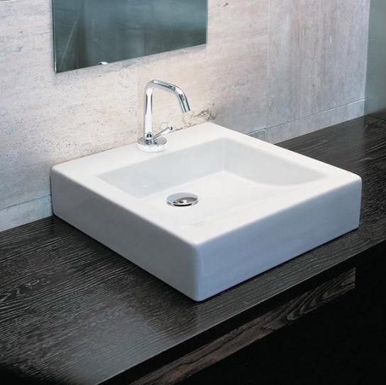 ArtCeram раковина для ванной комнаты, l590 fuori box цвет: белый глянцевый