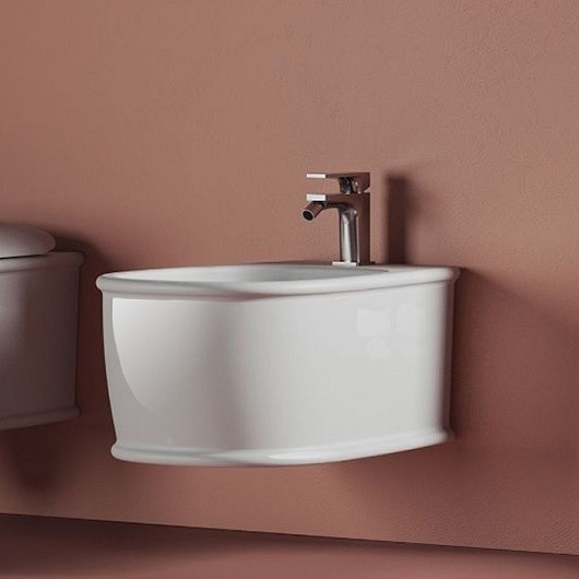 ArtCeram биде (подвесное), atb001 05 00 atelier цвет: белый матовый