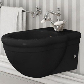 ArtCeram биде (подвесное), heb003 03 00 hermitage цвет: черный глянцевый