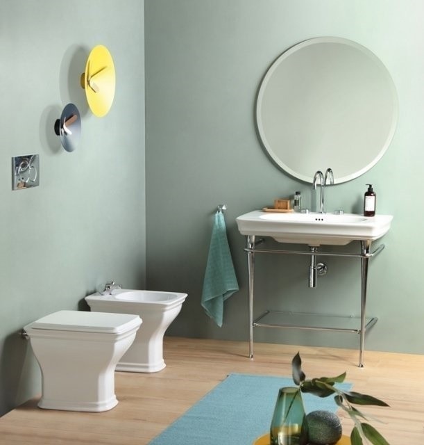 ArtCeram унитаз напольный, civ002 01 00 civitas цвет: белый глянцевый