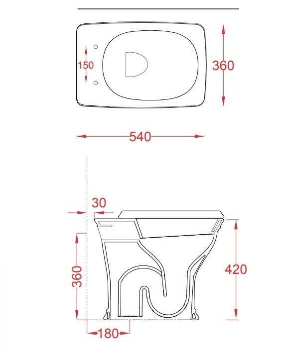 ArtCeram унитаз напольный, civ002 01 00 civitas цвет: белый глянцевый