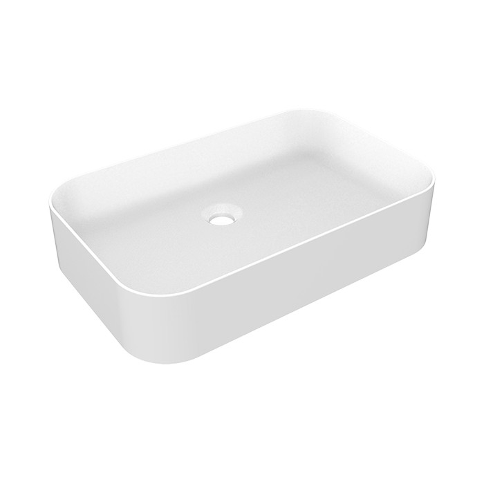 Gessi Раковина накладная, 39.4х37.4х10.2см., без отв., Rilievo, 43458#516 цвет: белый