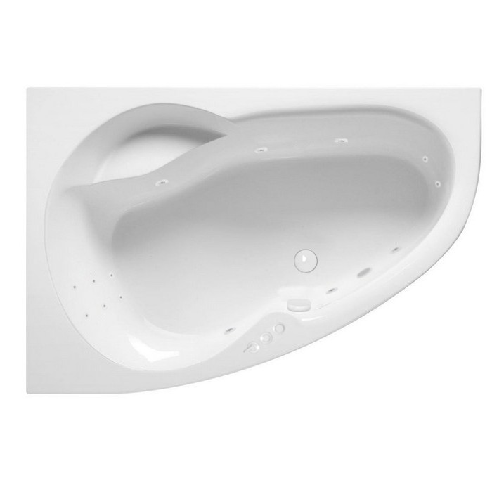Ванна 160x95 (левая) smart, Excellent Newa, белый арт. WAEX.NEL16.SMART.WH