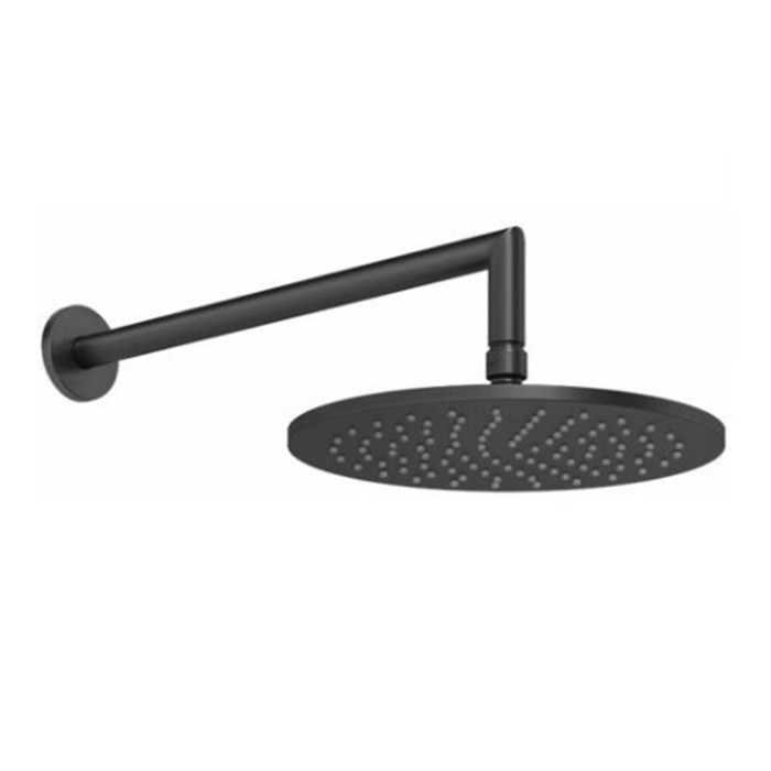 Gessi Верхний душ 25см., настенный, Anello, 63348#299 цвет: black xl