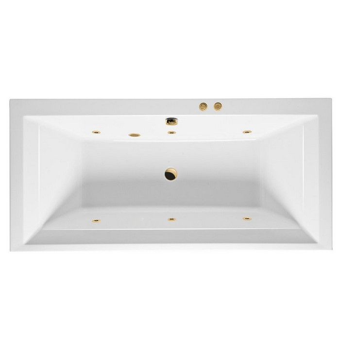 Встраиваемая ванна grand 190x90 soft, Excellent Crown, золото арт. WAEX.CRG19.SOFT.GL