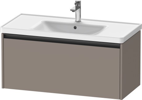 Duravit тумба подвесная под раковину 455 мм х 984 мм х 440 мм, ketho.2, k25084043430000 цвет: базальт матовый