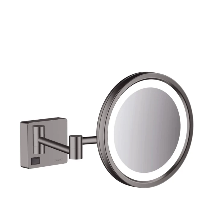 Hansgrohe косметическое зеркало x 3, AddStoris, черный арт. 41790340