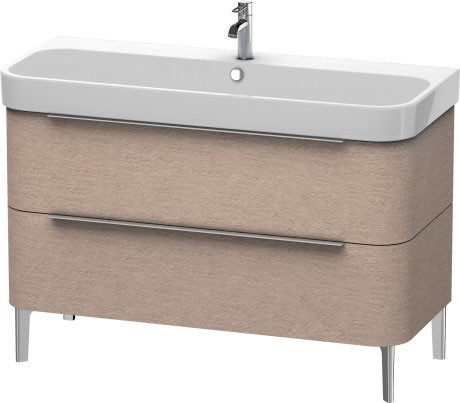 Duravit тумба напольная под раковину, happy d.2, h2637501111 цвет: дуб кашемировый
