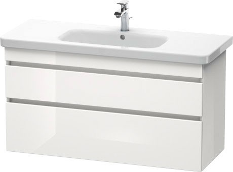 Duravit тумба подвесная под раковину, durastyle, ds649502222 цвет: белый глянцевый