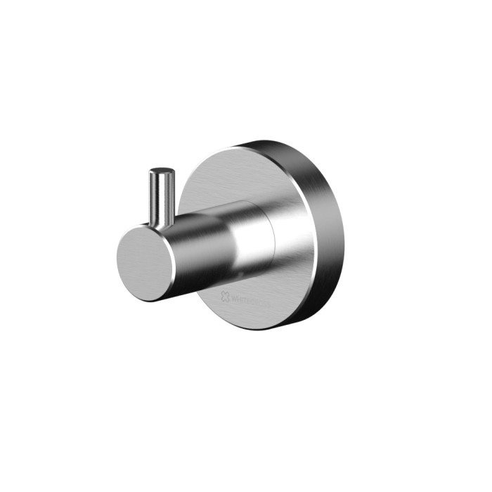 Крючок, для полотенец, Whitecross Ergo nickel brushed, брашированный никель арт. ER2210NIB