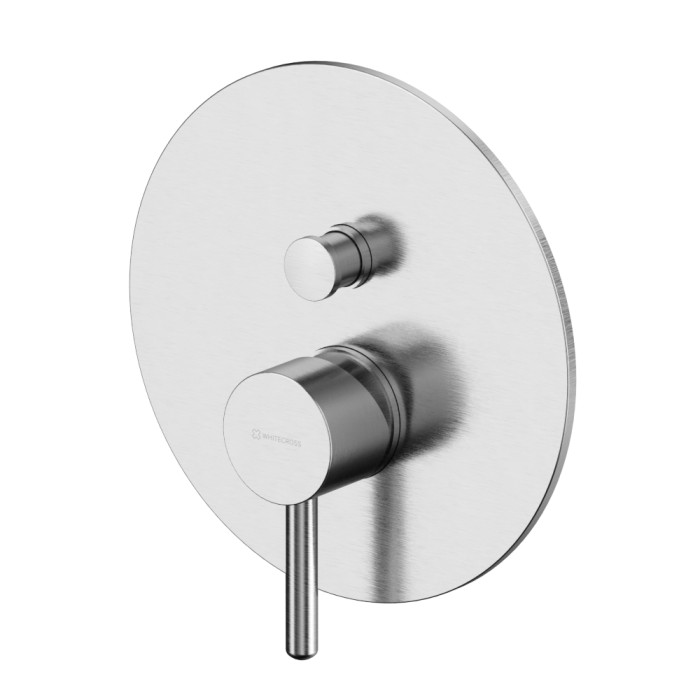Смеситель для душа скрытого монтажа, Whitecross Y brushed nickel, брашированный никель арт. Y1235NIB
