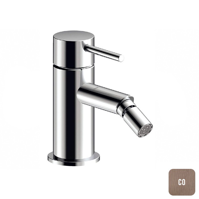 Смеситель для биде, 1 отв., без донного клапана, Almar Bidet, медь арт. E214003.CO