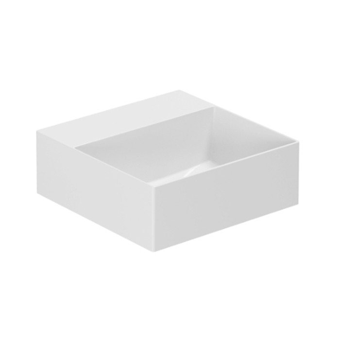 Azzurra раковина 35х35х12.5см., накладная, 1 отв., Azzurra, ELLP035350Q0*0 цвет: белый
