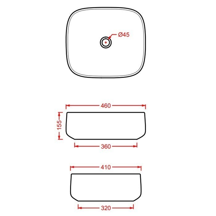 ArtCeram раковина (накладная), col007 37 00 cognac цвет: синий