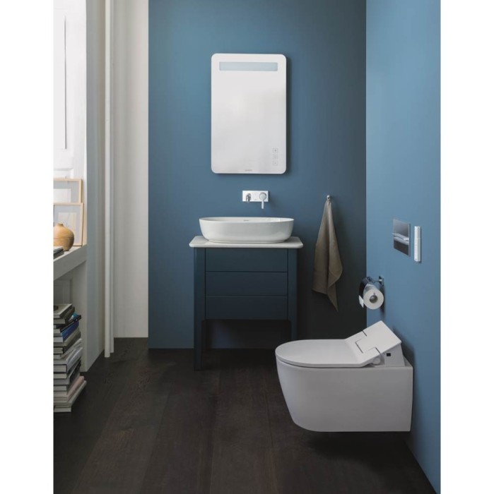 Duravit зеркало с подсветкой, luv, lu976000000 цвет:
