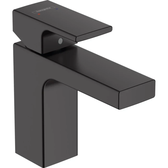 Hansgrohe смеситель для раковины без донного клапана, Vernis Shape, черный арт. 71569670