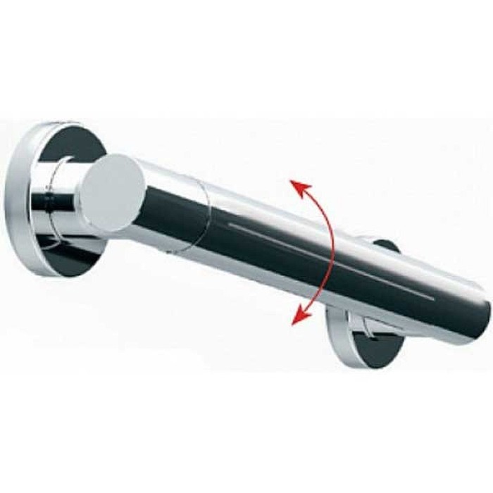 Bossini верхний душ настенный поворотный wall, cascata, хром арт. i00271f.030