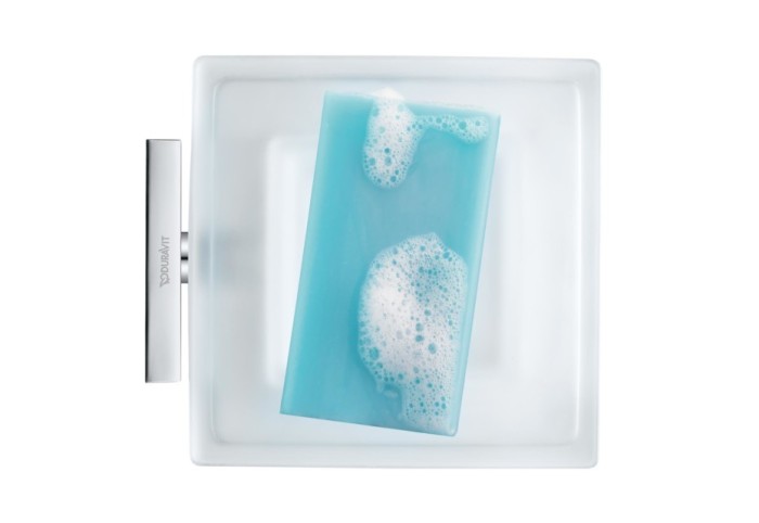 Duravit полочка для мыла, karree, 0099521000 цвет: хром