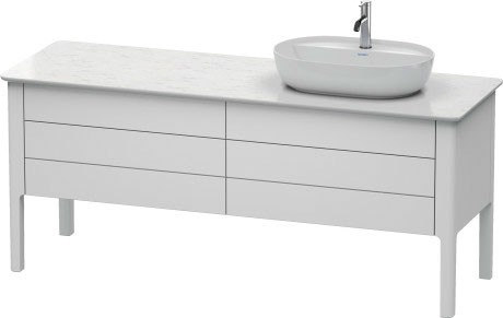 Duravit тумба напольная под столешницу, luv, lu9568r3636 цвет: белый
