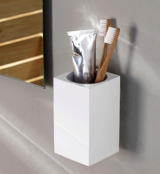 Bertocci стакан для зубных щеток settecento, белый арт. 145 0700 0200