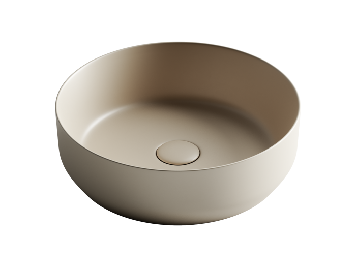 Ceramicanova раковина накладная element, cn6022mc цвет: коричневый