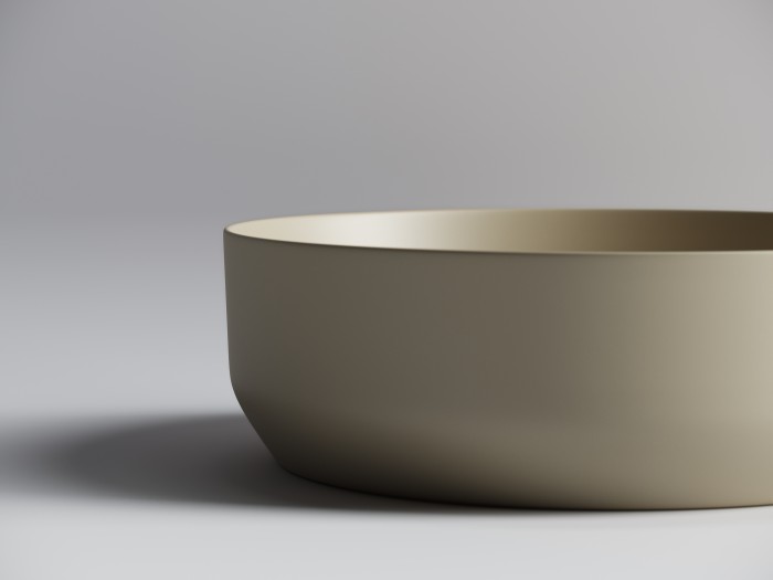 Ceramicanova раковина накладная element, cn6022mc цвет: коричневый