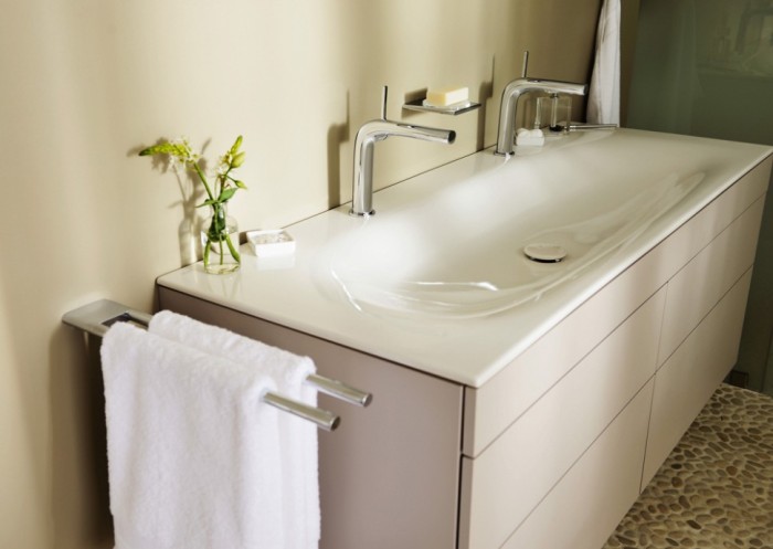 Keuco полотенцедержатель двойной 34 см, edition 400, хром арт. 11519 010000