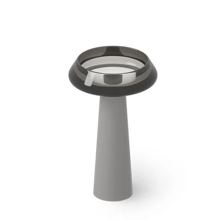 Раковина напольная d545хh900 мм, Dea Pedestal Basin, smoky black арт. DD2046 545 R4