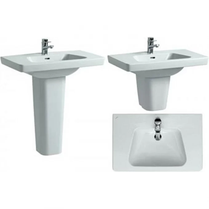 LAUFEN раковина 100х48,5х19 см, MODERNA PLUS - 8.1354.4.000.104.1