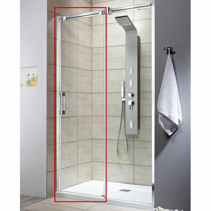 Radaway душевая дверь dwj/kdj 70 профиль хром стекло прозрачное, Espera - 380695-01R