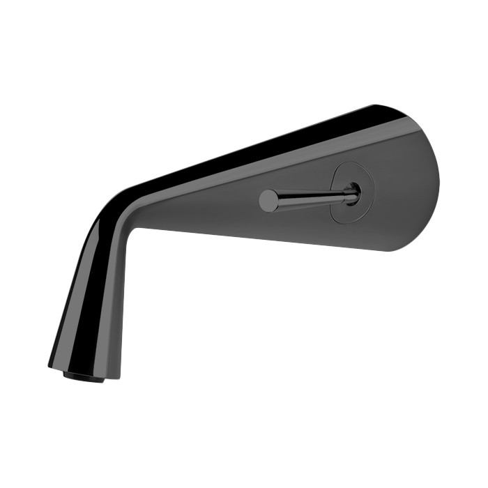 Gessi Смеситель для раковины, встраиваемый, Cono, 45088#707 цвет: black metal brushed pvd