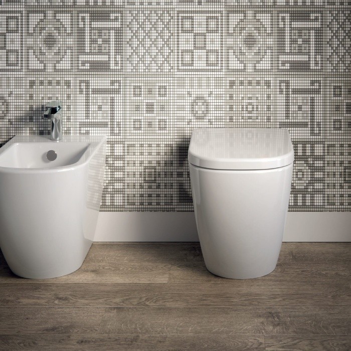 ArtCeram биде (напольное), fsb002 01 00 faster цвет: белый глянцевый