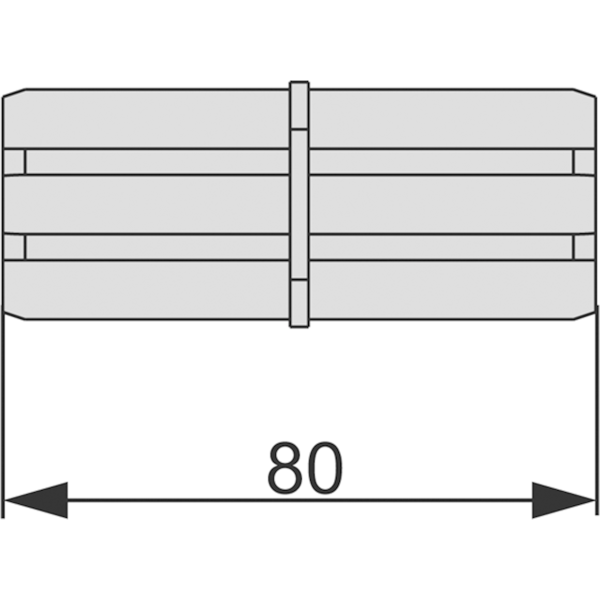 TECE торцевое соединение профиля, - 9010009