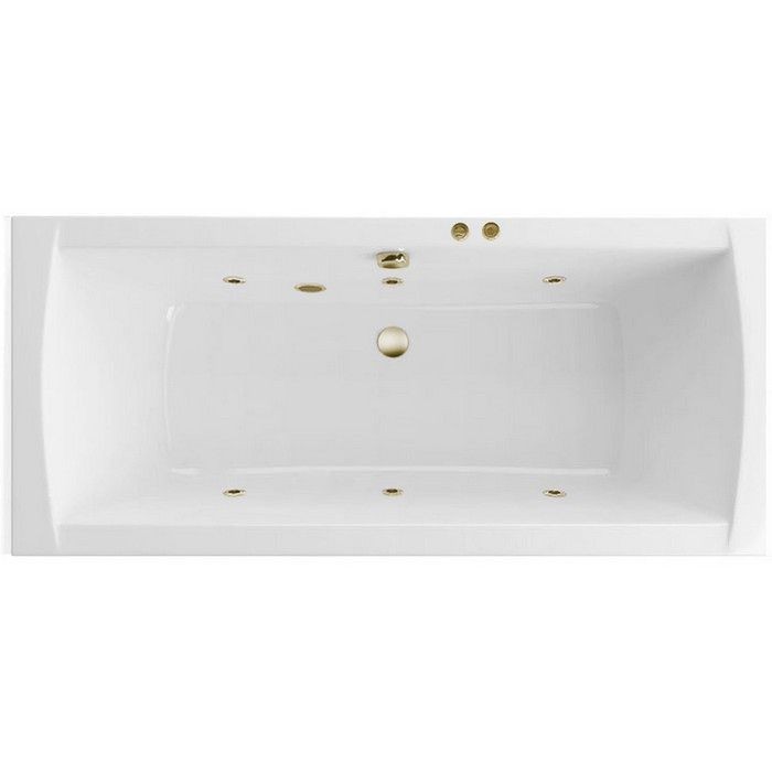Ванна lux slim 180x80 soft, Excellent Aquaria, бронза арт. WAEX.AQU18S.SOFT.BR