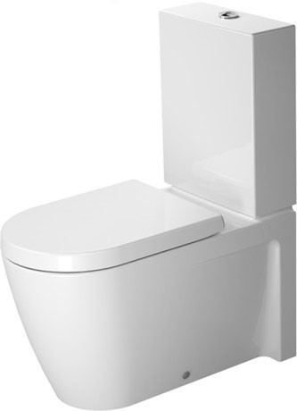 Duravit напольный комбинированный унитаз, starck 2, 2129090000 цвет: белый