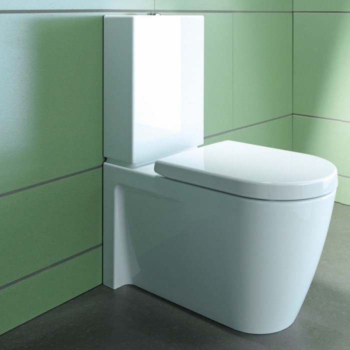 Duravit напольный комбинированный унитаз, starck 2, 2129090000 цвет: белый