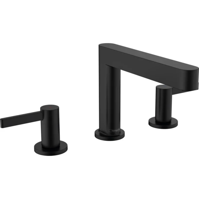Hansgrohe смеситель для раковины с донным клапаном, Finoris, черный арт. 76033670