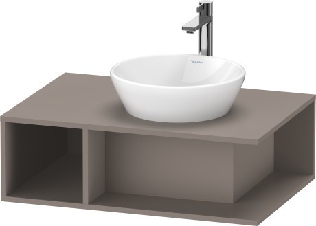 Duravit тумба подвесная под раковину 800 мм х 550 мм, d-neo, de495804343 цвет: базальт матовый