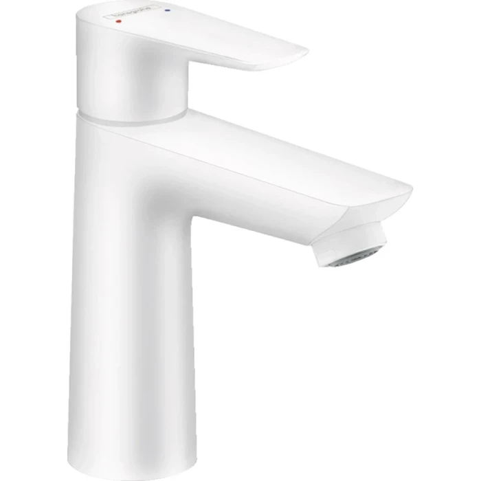 Hansgrohe смеситель для раковины с донным клапаном, Talis E, белый арт. 71710700