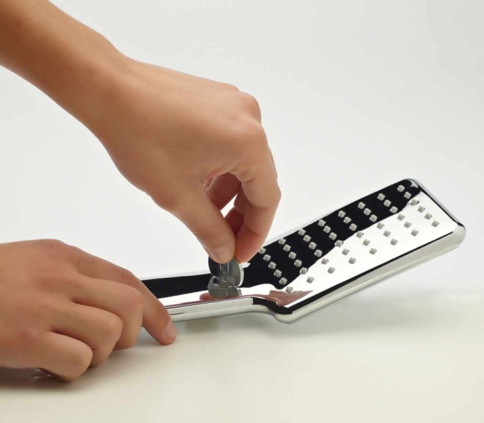 Bossini лейка для душа project 1 режим, agua, хром арт. b00175.030