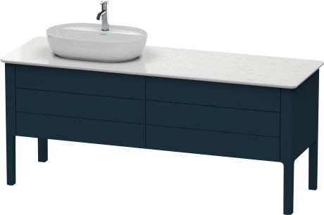 Duravit тумба напольная под столешницу, luv, lu9568l9898 цвет: темно-синий
