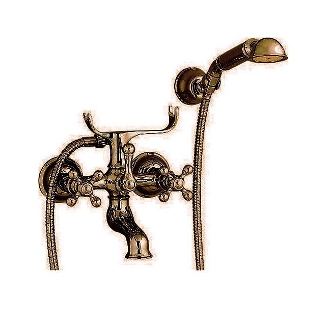 Cisal смеситель для ванны, ac00012027 arcana ceramic, цвет: old bronze