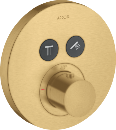 AXOR термостат для душа, ShowerSelect, золото арт. 36723250