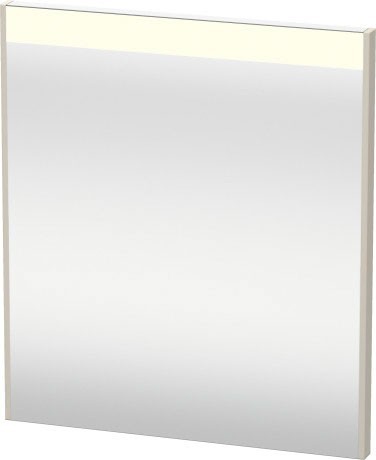 Duravit зеркало с подсветкой br7001, brioso, br700109191 цвет: серо-коричневый