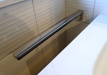 Keuco держатель для полотенца одинарный, матовая 45 см, edition 400, бронза арт. 11520 030000