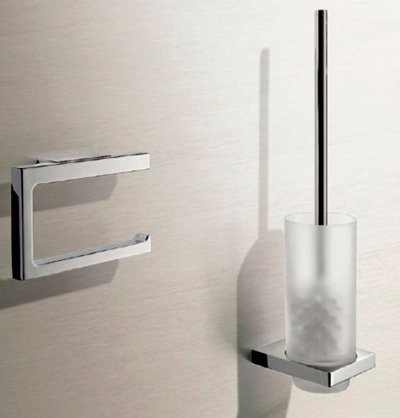 Keuco ёршик для туалета с колбой и держателем, edition 11, черный матовый арт. 11164 379000