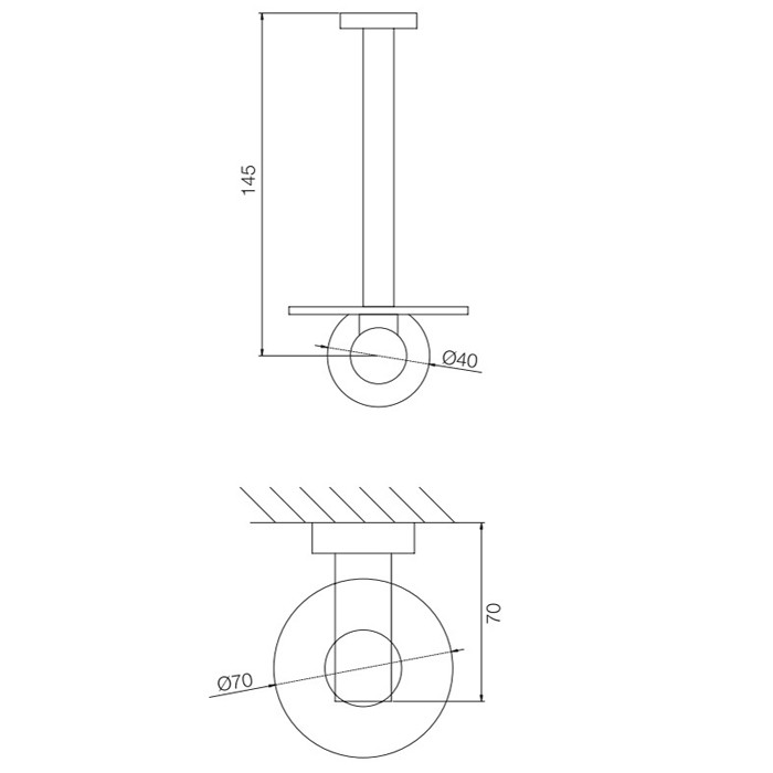 Fima Carlo Frattini запасной держатель для туалетной бумаги, подвесной, rotola, хром арт. f6005/2cr
