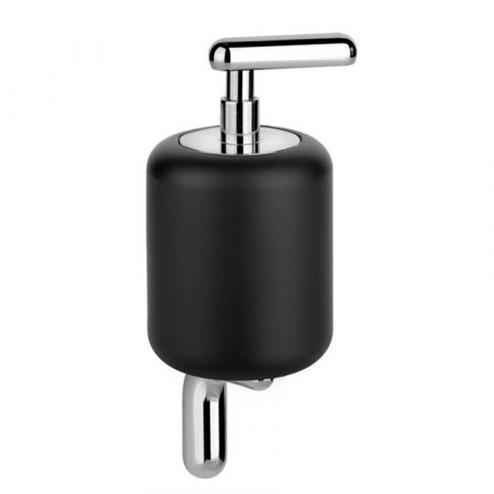 Gessi Дозатор для жидкого мыла подвесной, Goccia, 38014#031 цвет: хром/черный
